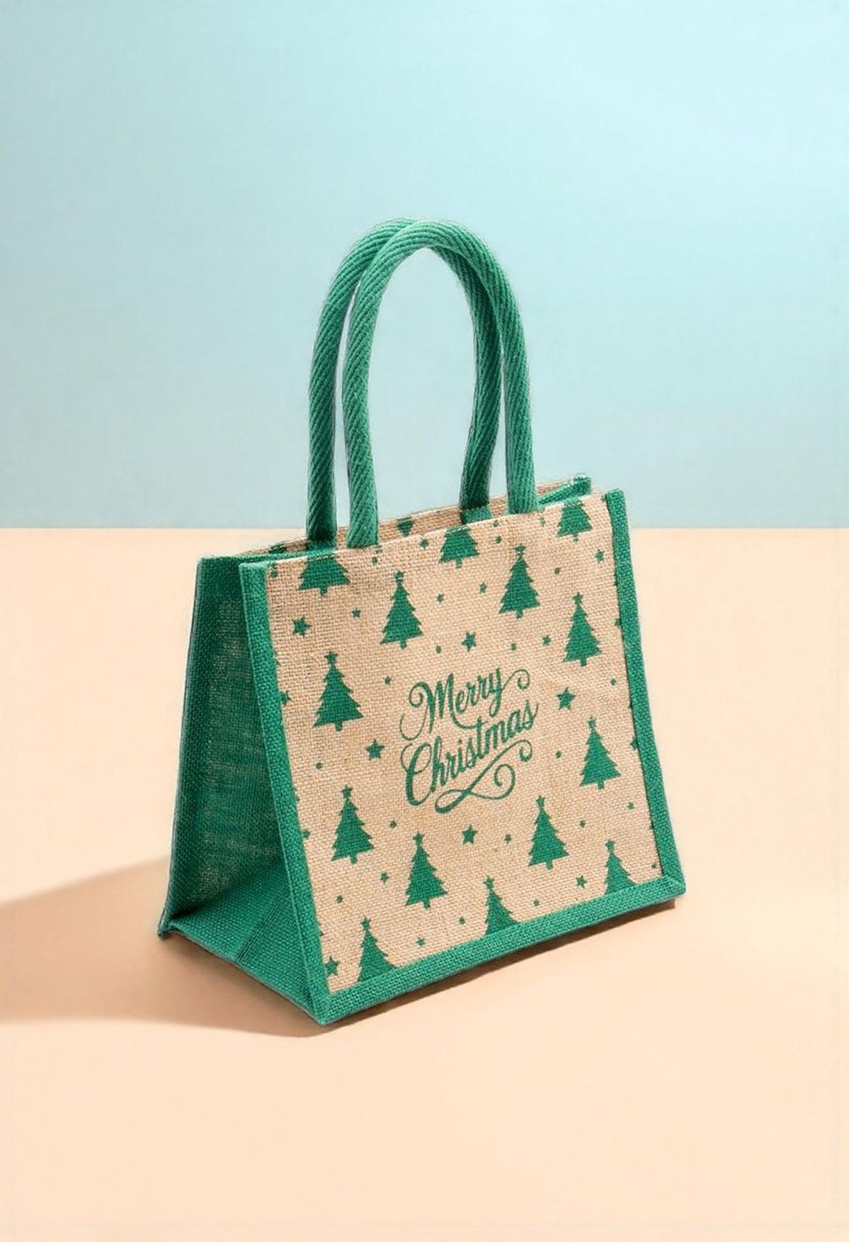 Jute Christmas Gift Bags
