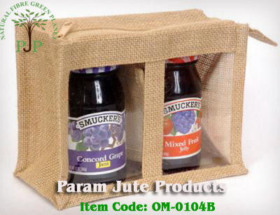 Jute Jar/Bottle Bags