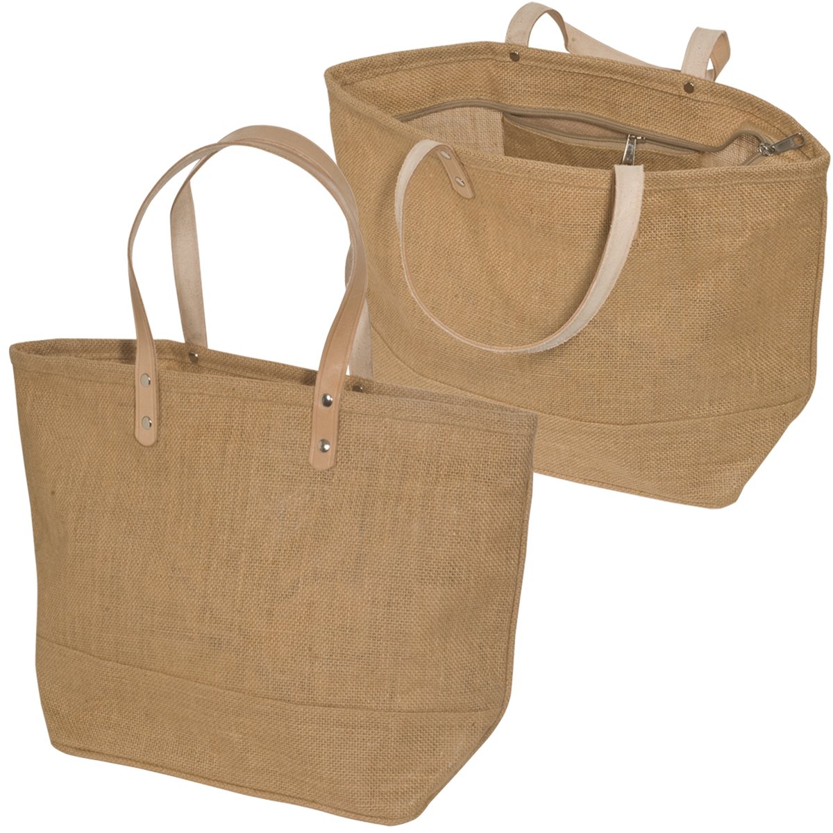 Jute beach tote