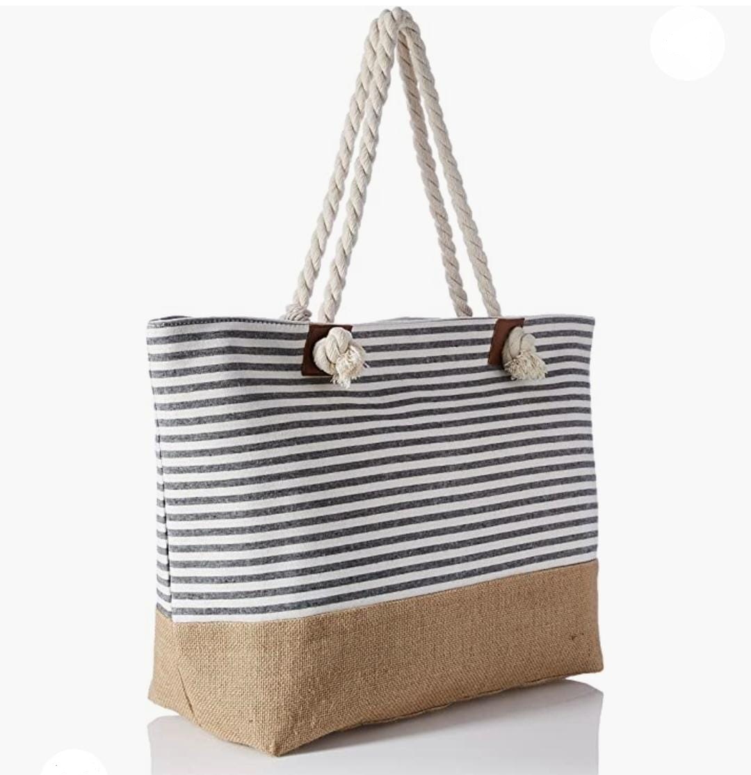 Jute Beach Tote