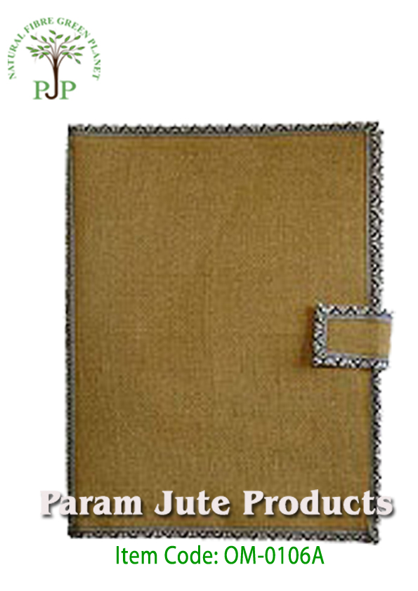 Jute File Folder