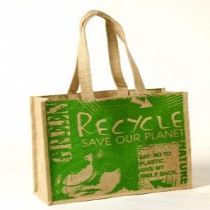 Printed jute bags