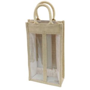 jute wine bottle bags