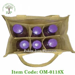 Personalized Jute Wine Bags manufacturer