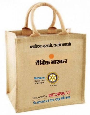 Premium jute shopping bags