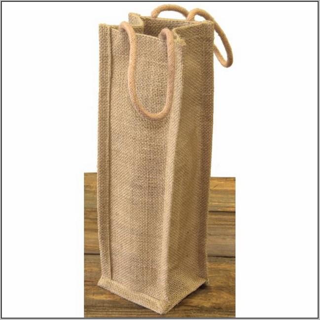 Single Bottle Burlap Wine Bags Manufacturer From Kolkata Burlap Wine Bags Exporter
